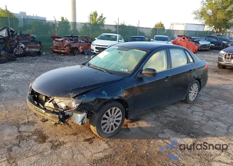 2010 Subaru Impreza 2.5I Premium z USA, uszkodzony, nr VIN JF1GE6B69AH514989